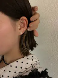 【 ケアカラー ＋ 耳つぼジュエリー4粒 】 リピーター様限定！mimitsuboお試し💎✨️