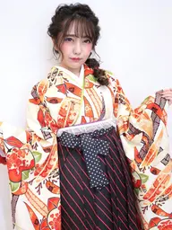 卒業式＊早朝予約可！袴着付➕ヘアセット