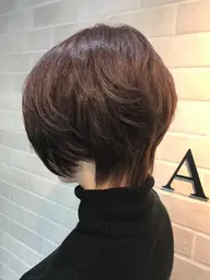 顔や頭の形を補正⭕️髪質にあったヘアスタイル見つけます✊🏻　髪質骨格似合わせカット + トリートメント