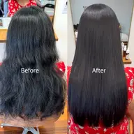 【クセが気になる方へ】 Premium艶髪ストレート(縮毛矯正)+カット ¥16900