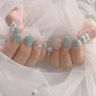 上品シンプル10本デザイン¥4,000（他店オフ込）　　　オフィスネイルやワンホンネイル