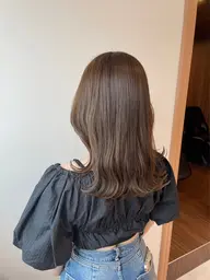 【今だけ特別価格🎀】韓国風カラー➕うる艶トリートメント