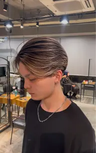 🇱🇷メンズカット＋バレイヤージュ🇱🇷カット＋バレイヤージュ+カラー+シルクトリートメント☆