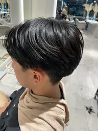 【全員平日】メンズカット➕黒染めカラー🐶