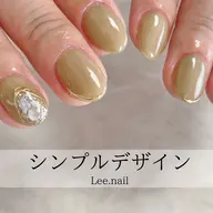 【定額シンプルコース】オフあり/片手1〜2本のアート/50種以上から選べる/少しだけデザインを楽しみ方におすすめ