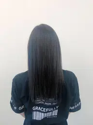 再　髪質改善アイロン酸熱トリートメント＋デザインカット＋COTA（コタ）シャンプー