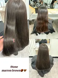 ◻️透明感カラー◻️艶カラー