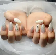 1センチまでチップシンプルネイル(デザイン4本まで)(ロング7500)