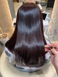 ❤️‍🔥【巻ける】美髪縮毛矯正❤️‍🔥＋似合わせカット＋パラボ1STEPトリートメント