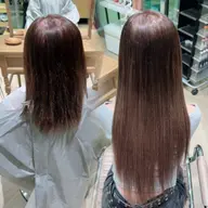 カラー＋エクステ長さだし【60本】