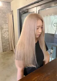 ✨艶が出るハイトーン✨トリプルカラー＆ダメージ補修トリートメント