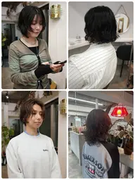 【ladies限定】こなれ感🫧トレンドカット＋ケアパーマ＋TR