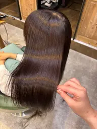 根元リタッチ➕2stepトリートメント🫧(白髪染め可)