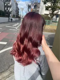 【イメージチェンジにオススメ！】カット＋透明感カラー☘️