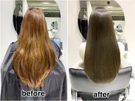 🏵️カット+カラー+髪質改善ULTOWAトリートメント+マイクロバブル🏵️