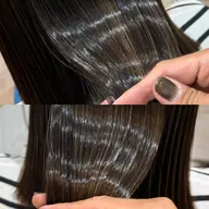 ケアカラー+HITA髪質改善トリートメント