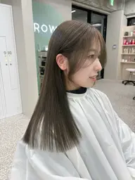 結んでも盛れる❕顔周りカット🎀 ＋ 透明感カラー🧁