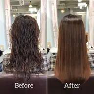 【縮毛矯正】➕【髪質改善ヘアエステ】