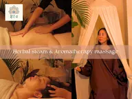 【新規】迷ったらこれ🪷ハーブ蒸し40分+オールハンドオイルリンパマッサージ60分計100分/¥14300▶︎¥8980