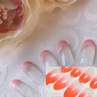 新規他店オフあり【フレンチネイル・カラーグラデーション】