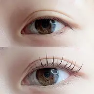 パリジェンヌラッシュリフト+美容液コーティング♡