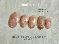 ニュアンスマーブルネイル(ニュアンスマーブル)