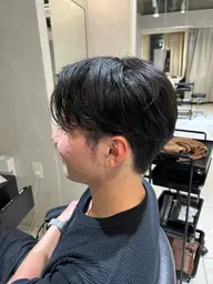 【モデルメニュー】メンズカット＋頭皮ケアシャンプー