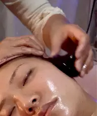 🍀NEW🍀　温感ホットストーンフェイシャル45分