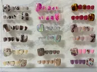 フットネイル定額6600円デザイン　オフなし