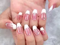 【オフなし】上品フレンチネイル✨選べるカラーが豊富💅