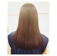 straight permanent + 3step treatment