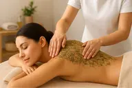 【剥離あり・毛孔性苔癬】針100%🌿ハーブピーリングモニター（背中上部）