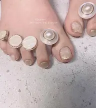 フットネイル　アートし放題　オフ込み