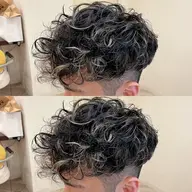 【メンズ限定】カット+パーマ(アフロ・ドレッドは不可)