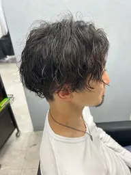 メンズカット+デザインパーマ+トリートメント