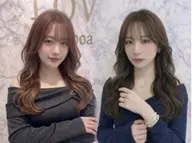 ❄️透明感が欲しい方❄️ブリーチなしWカラー+1stepトリートメント❗️