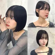 新生活ボブにしませんか！？🌈バッサリボブカット🌈カット➕超音波アイロン付き✨️高保湿トリートメント🫧