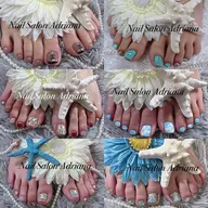 【サンプル50種類以上★】定額フットネイル¥6.800円​〜​【ご新規様他店オフ無料】