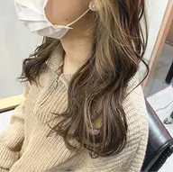 🧵デザインカラー+(ブリーチok)+全体カラー+アミノリペアトリートメント