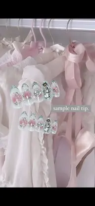 オーダーネイルチップ作成マグネットネイル🫧🎀