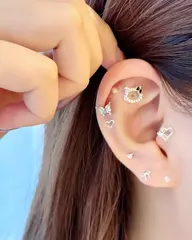 耳ツボジュエリー両耳16粒