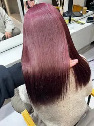 【当日予約OK❗️】🍀ブリーチ無しダブルカラー➕超音波アイロントリートメント💫