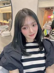 【憧れの韓国へアが叶う】👑韓国風似合わせカット+3step超音波アイロンTR