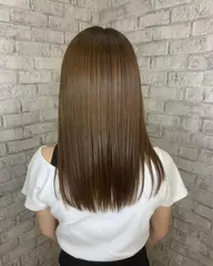 💎自然な縮毛矯正💎カット+縮毛矯正+艶トリートメント🌹 #レイヤー/ボブ/ショート/韓国/前髪/髪質改善