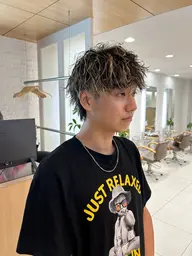 《メンズクーポン》カットパーマトリートメント