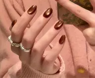 オフ無し🍐マグネットネイル