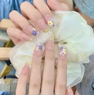 ★初回ジェルオフ無料ケア込み★チップ長さだし+持ち込みデザイン★デザイン6本★