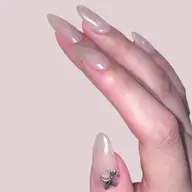 ミラー(ジェルオフ込み)♡ジェルorチップ長さだし1本あたりプラス¥400♡亀裂補強1本あたりプラス¥300