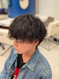 【会話なし】カット+シャンプー