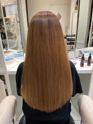 ✔️【髪質改善ケアカラーで美髪に❣️】カット&髪質改善ケアカラー❤️